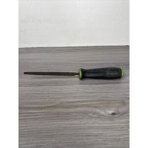 Snap On Tools Green Soft Grip Round Bastard Cut File 8"‎ Blade SGHF614 Tool